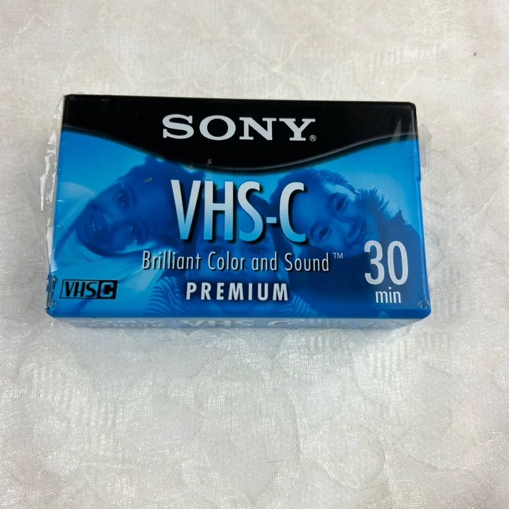 NEW - Sony VHS-C Tape Premium 30min SP 90 min EP